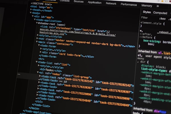 Programming education classroom